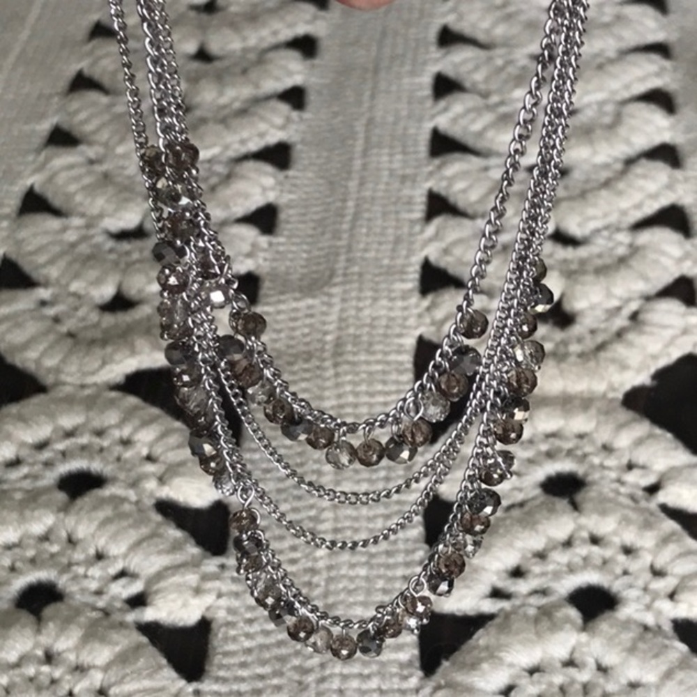 Ann Taylor NWT Ann Taylor Beaded Chain Necklace